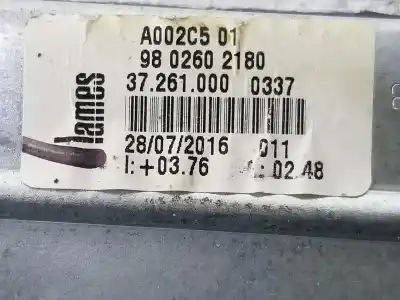 Автозапчасти б/у задний правый стеклорегулятор за citroen c3 picasso (sh_) 1.6 bluehdi 100 ссылки oem iam 9802602180  9224h0