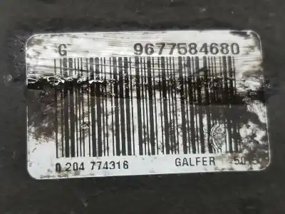 Автозапчасти б/у передний левый тормозной суппорт за citroen c3 picasso (sh_) 1.6 bluehdi 100 ссылки oem iam 1617293580  4401p8