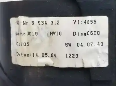 Peça sobressalente para automóvel em segunda mão quadrante por bmw 5 (e60) 525 d referências oem iam 62116945634  62109194890