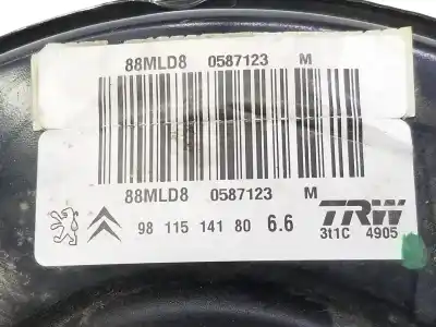 Автозапчасти б/у тормозной серво за citroen c3 picasso (sh_) 1.6 bluehdi 100 ссылки oem iam 1609895680  4601r9