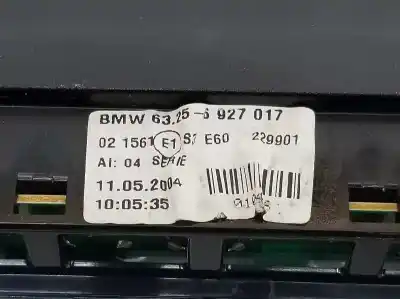 Second-hand car spare part center tailgate light for bmw 5 (e60) 525 d oem iam references 63256927017  63257145659