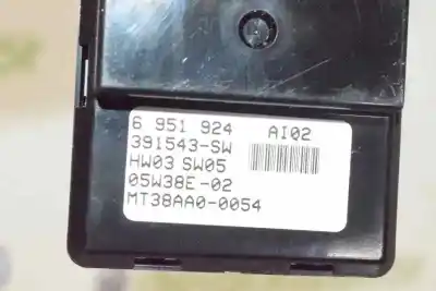 Second-hand car spare part left front power window switch for bmw 5 (e60) 520 d oem iam references 61316951924  61316951924