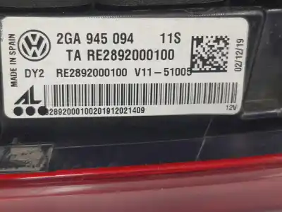 Автозапчастина б/у ВНУТРІШНІЙ ПРАВИЙ ЗАВОД для VOLKSWAGEN TROC  Посилання на OEM IAM 2GA945094  2GA945094