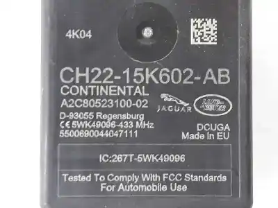 Second-hand car spare part electronic module for land rover range rover evoque (l538) 2.2 d 4x4 oem iam references ch2215k602ab  ch2215k602ab
