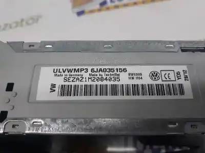 Автозапчастина б/у аудіо система / радіо cd для seat toledo iv (kg3) 1.6 tdi посилання на oem iam 6ja035156  6ja035156 Автозапчастина б/у аудіо система / радіо cd для seat toledo iv (kg3) 1.6 tdi посилання на oem iam 6ja035156  6ja035156
