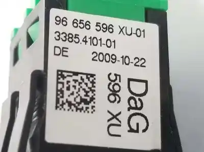 Second-hand car spare part switch for citroen ds3 base oem iam references 96656596xu  3385