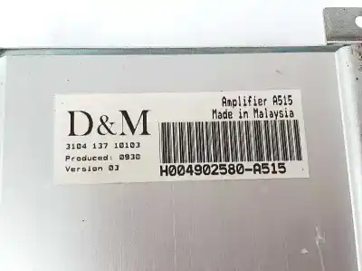 Автозапчастина б/у антенний підсилювач для citroen ds3 base посилання на oem iam h0049002580  310413710103