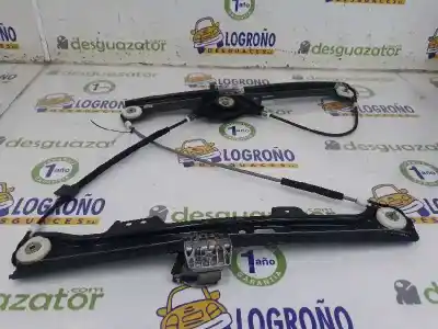 Second-hand car spare part passenger side right window regulator for bmw 5 (e60) 520 d oem iam references 51337075668  51337184384