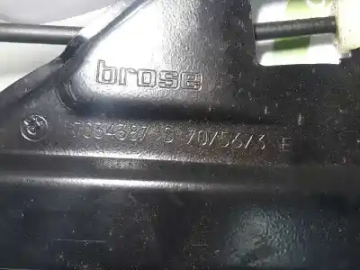 Second-hand car spare part rear left window regulator for bmw 5 (e60) 520 d oem iam references 51357075673  51357184745