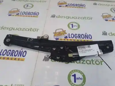 Peça sobressalente para automóvel em segunda mão elevador de vidros traseiro esquerdo por bmw 5 (e60) 520 d referências oem iam 51357075673