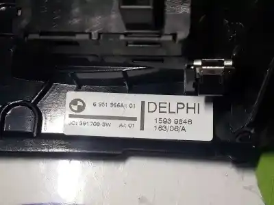 Peça sobressalente para automóvel em segunda mão botão / interruptor elevador vidro traseiro esquerdo por bmw 5 (e60) 520 d referências oem iam 61316951966  61316951966