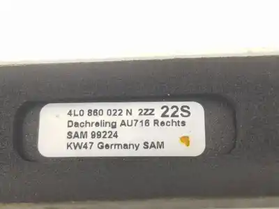 Автозапчасти б/у крышные бары за audi q7 3.0 v6 24v tdi ссылки oem iam 4l0860022q  4l0860022q