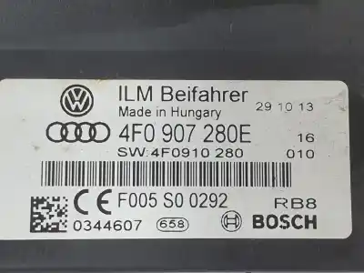 Автозапчастина б/у електронний модуль для audi q7 3.0 v6 24v tdi посилання на oem iam 4f0910280  4f0907280e