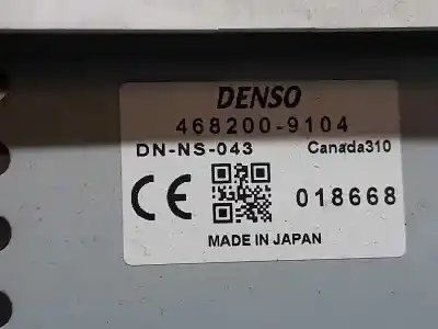 Автозапчастина б/у багатофункційний дисплей для mazda cx7 2.2 turbodiesel посилання на oem iam eh64611j0d  4682009104 4685000065