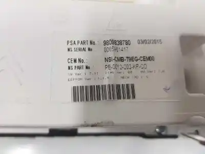 Автозапчасти б/у приборная доска за peugeot 308 sw ii (lc_, lj_, lr_, lx_, l4_) 1.6 hdi / bluehdi 115 (lcbhxm lcbhxt) ссылки oem iam 9809838780  9809838780