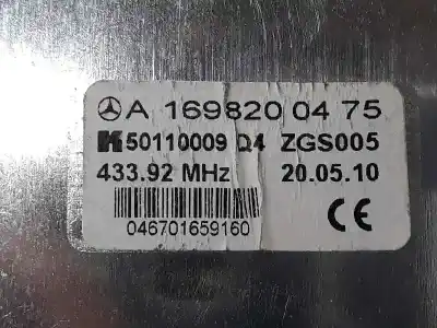 Автозапчастина б/у антенний підсилювач для clase c clase a 2.0 cdi посилання на oem iam a1698200475  1698200475