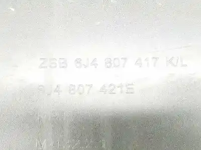 Second-hand car spare part REAR BUMPER for SEAT IBIZA SC (6J1)  OEM IAM references 6J4807417K  6J4807421E