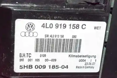 Second-hand car spare part climate control for audi q7 (4l) 3.0 v6 24v tdi oem iam references 4l0919158c  5hb009185