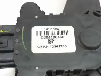 Автозапчастина б/у педальний потенціометр для opel meriva b monospace (s10) 1.3 cdti (75) посилання на oem iam 13362749  39050156