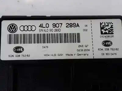 Pezzo di ricambio per auto di seconda mano modulo comfort per audi q7 (4l) 3.0 v6 24v tdi riferimenti oem iam 4l0907289a  4l0907289a