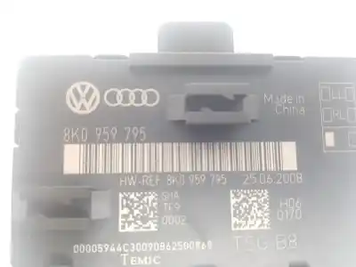 Автозапчасти б/у электронный модуль за audi a4 b8 (8k2) 1.8 tfsi ссылки oem iam 8k0959795  8k0959795