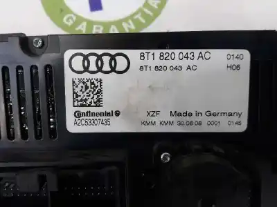 Автозапчасти б/у климат-контроль за audi a4 b8 (8k2) 2.0 tfsi ссылки oem iam 8t1820043ac  8t1820043as