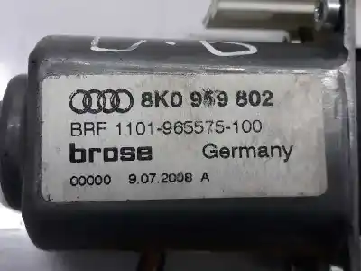 Автозапчасти б/у мотор стекла переднего правого за audi a4 b8 (8k2) 2.0 tfsi ссылки oem iam 8t0959802  8t0959802a