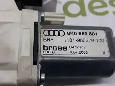 Автозапчасти б/у мотор переднего левого стекла за audi a4 b8 (8k2) 2.0 tfsi ссылки oem iam 8t0959801  8t0959801a