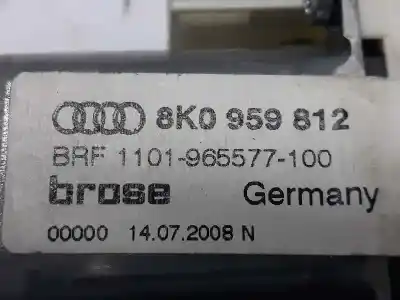 Автозапчастина б/у двигатель заднього правого скла для audi a4 b8 (8k2) 2.0 tfsi посилання на oem iam 8k0959812  8k0959812