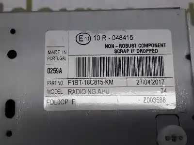 Second-hand car spare part gps navigation system for ford focus turn. 1.0 ecoboost oem iam references   