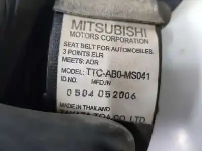 Автозапчасти б/у задний правый ремень безопасности за mitsubishi l 200 (ka0/kb0) cabina doble invite 4x4 ссылки oem iam mn188367ha  mn188367ha