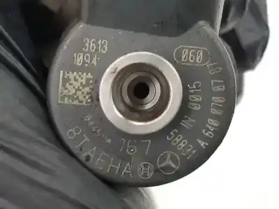 Second-hand car spare part injector for clase c clase a 2.0 cdi oem iam references a6400700787