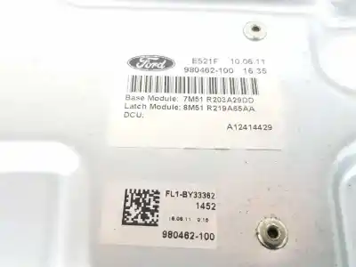 Second-hand car spare part driver left window regulator for ford kuga 2.0 tdci oem iam references 7m51r203a29dd  8m51r219a65aa