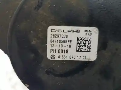 Second-hand car spare part injection pump for clase c clase m 2.1 cdi oem iam references a6510701701  28297638