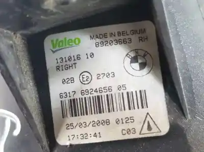 Автозапчасти б/у правая противотуманная фара за bmw x3 (e83) 2.0 turbodiesel cat ссылки oem iam 63176924656