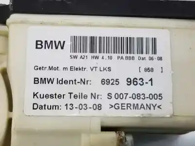 Автозапчасти б/у мотор переднего левого стекла за bmw x3 (e83) 2.0 turbodiesel cat ссылки oem iam 6925963  67626925963