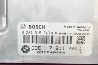 Second-hand car spare part ecu engine control for bmw 5 (e60) 520 d oem iam references 13618506199  7811700