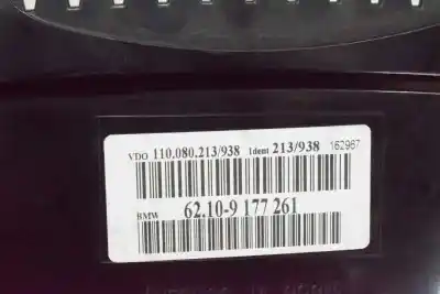 Peça sobressalente para automóvel em segunda mão quadrante por bmw 5 (e60) 520 d referências oem iam 62109194889  62109177261