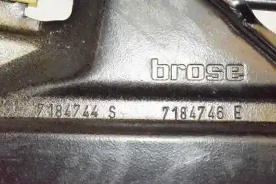 Second-hand car spare part rear right window regulator for bmw 5 (e60) 520 d oem iam references 51357184746  7184744s