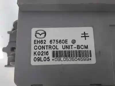Автозапчастина б/у електронний модуль для mazda cx7 2.2 turbodiesel посилання на oem iam eh6267560e  k0216 09l05