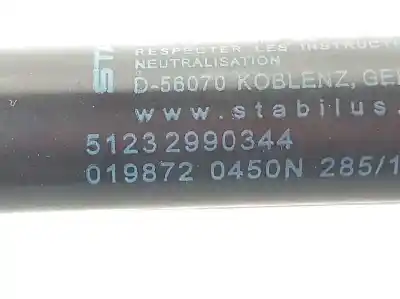 Peça sobressalente para automóvel em segunda mão amortecedor do capô por bmw x1 (e84) 2.0 turbodiesel cat referências oem iam 51232990344  019872
