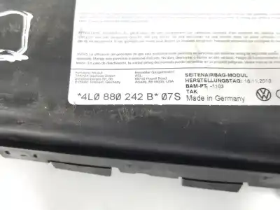 Second-hand car spare part front right side airbag for audi q7 3.0 v6 24v tdi oem iam references 4l0880242b  4l0880242b