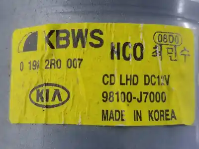 Second-hand car spare part front windshield wiper motor for kia ceed drive 110 cv / 81 kw oem iam references 98110f2000  98110f2000