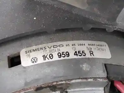 Автозапчастина б/у електро вентилятор для volkswagen caddy ka/kb (2k) 1.9 tdi посилання на oem iam 1k0959455r  7726022404