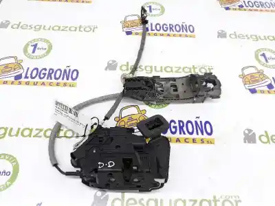 Peça sobressalente para automóvel em segunda mão fechadura da porta dianteira direita por volkswagen golf vii lim. 1.2 tsi referências oem iam 5k1837016e