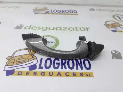 Peça sobressalente para automóvel em segunda mão puxador exterior traseiro esquerdo por volkswagen golf vii lim. 1.2 tsi referências oem iam 5g0837205n