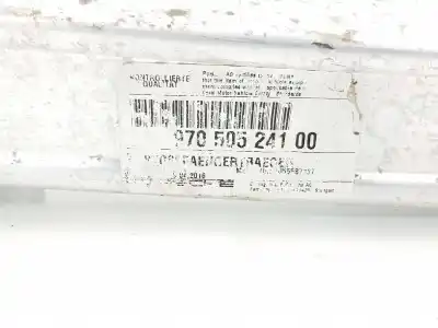 Second-hand car spare part rear bumper reinforcement for porsche panamera (970) 3.0 d oem iam references 97050524100  97050524100