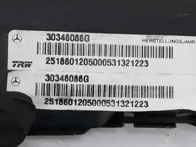 Second-hand car spare part front right curtain airbag for clase c clase r 3.0 cdi oem iam references 2518601205  2518601205