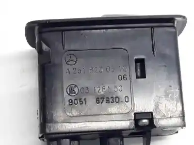 Second-hand car spare part rear left power window switch for clase c clase r 3.0 cdi oem iam references a2518200510  2518200510