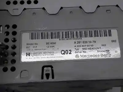 Автозапчасти б/у gps-навигационная система за clase c clase r 3.0 cdi ссылки oem iam a2518201079  2518702190